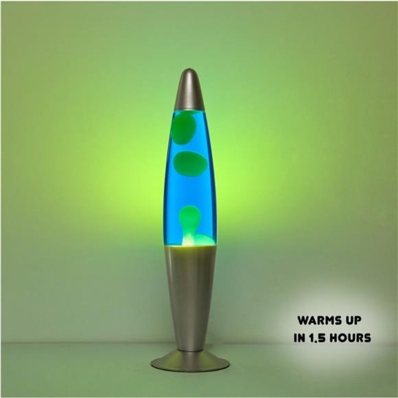 Lava Motion Volcano Lamp, LED Home Decoration, Calming Figure 16" - Picture 6 of 8